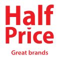 Logo of the HalfPrice store.