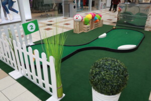 Events: King Cross 2023, Mini Golf playing zone 4