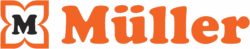 Müller company logo.