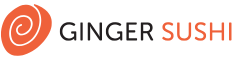 Logo GInger Sushi.
